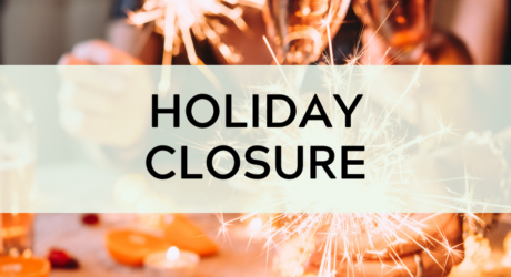 Holiday Closure: New Year's Day