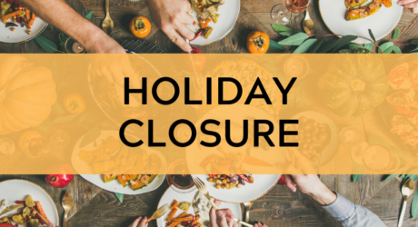 Holiday Closure: Thanksgiving