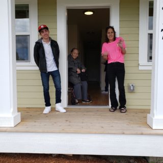 Welcome home, Angela