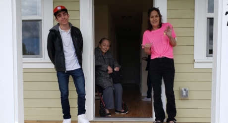 Welcome home, Angela