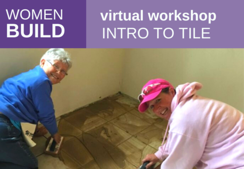 Women Build: Intro to Tile