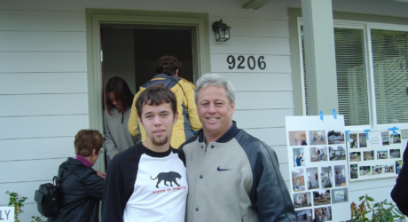 photo of Rich and his son Richie, circa 2004